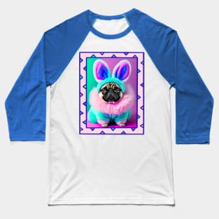 Easter Puggy! Baseball T-Shirt